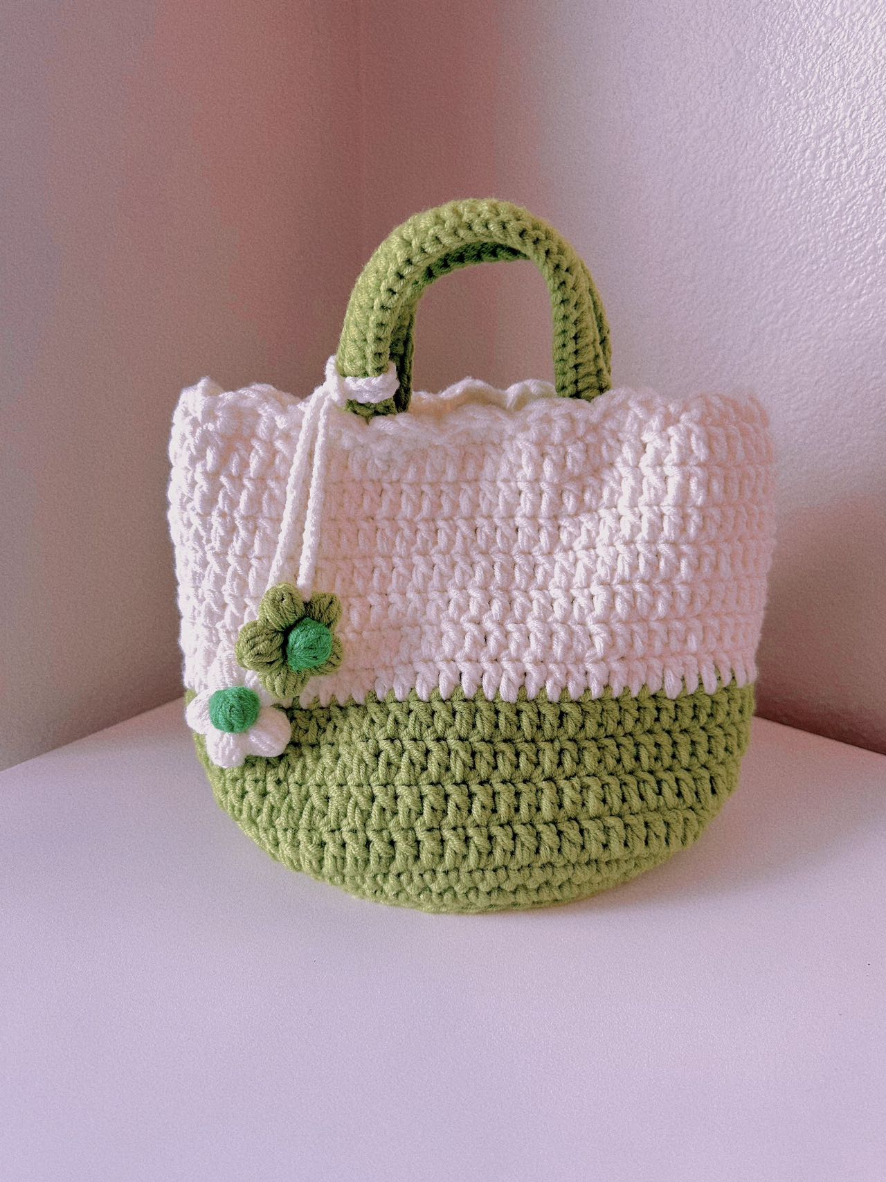 Puff Flower Bag