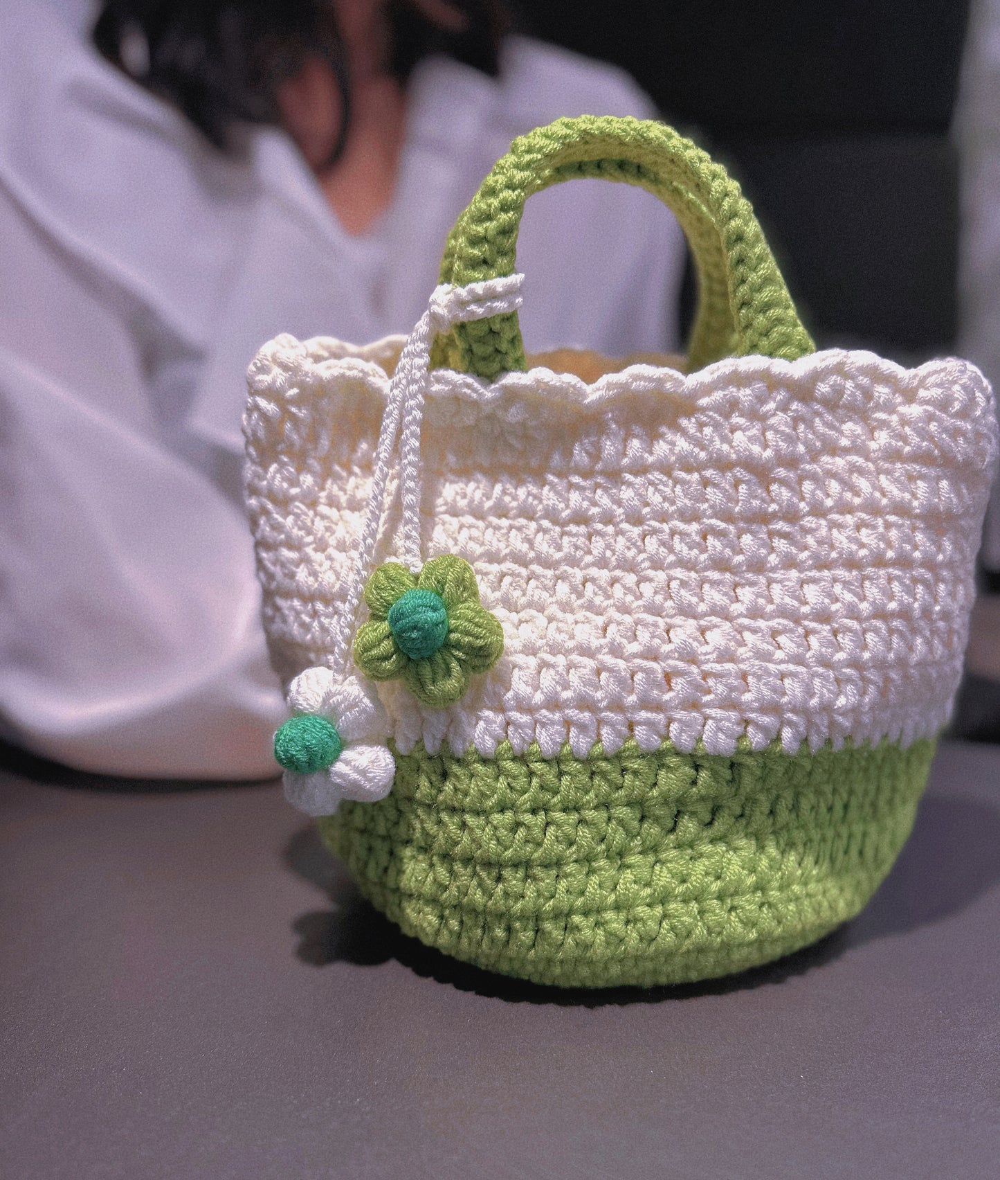 Puff Flower Bag