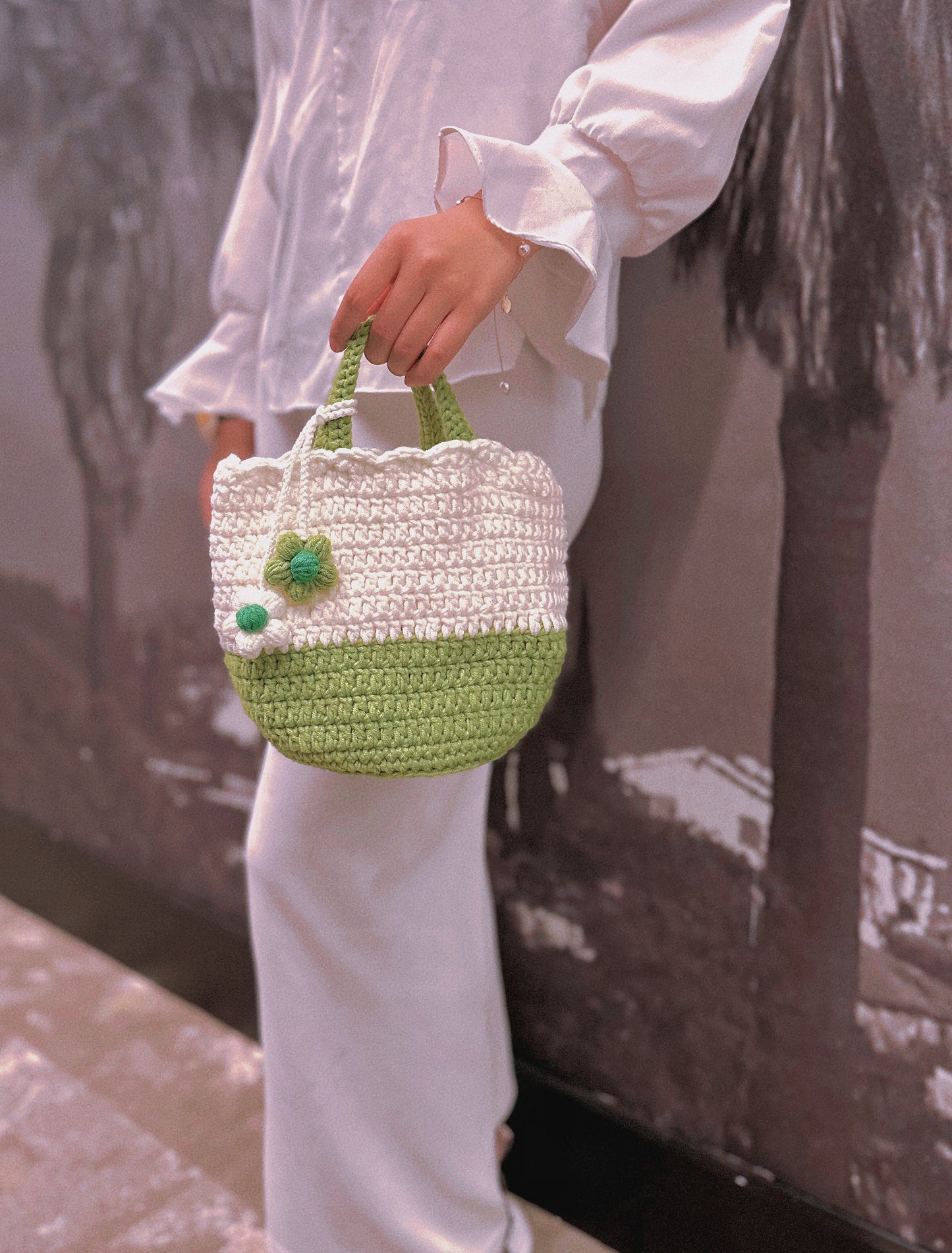 Puff Flower Bag